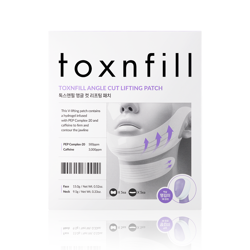 [TOXNFILL] トックス＆ピール アングルカット リフティングパッチ 1枚/5枚