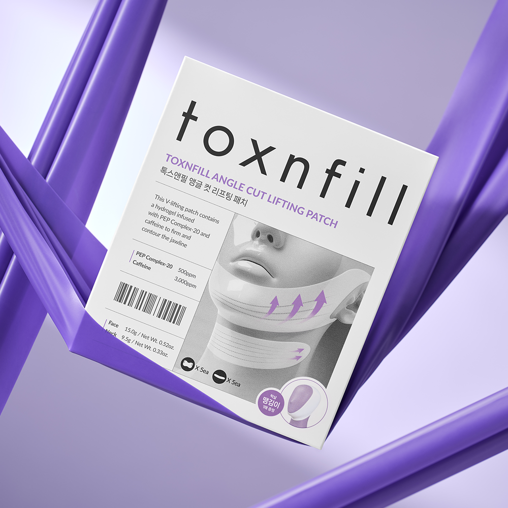[TOXNFILL] トックス＆ピール アングルカット リフティングパッチ 1枚/5枚