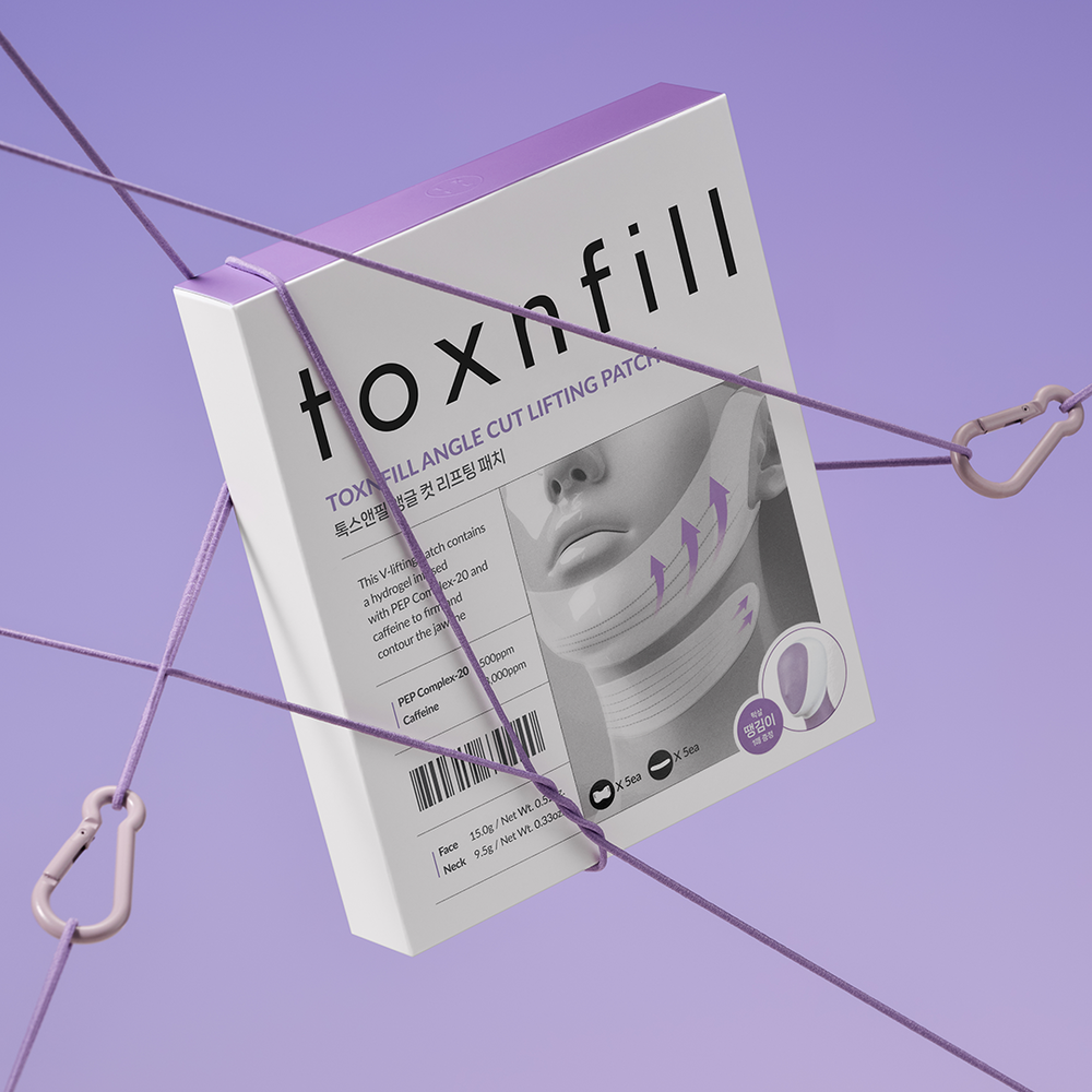 [TOXNFILL] トックス＆ピール アングルカット リフティングパッチ 1枚/5枚
