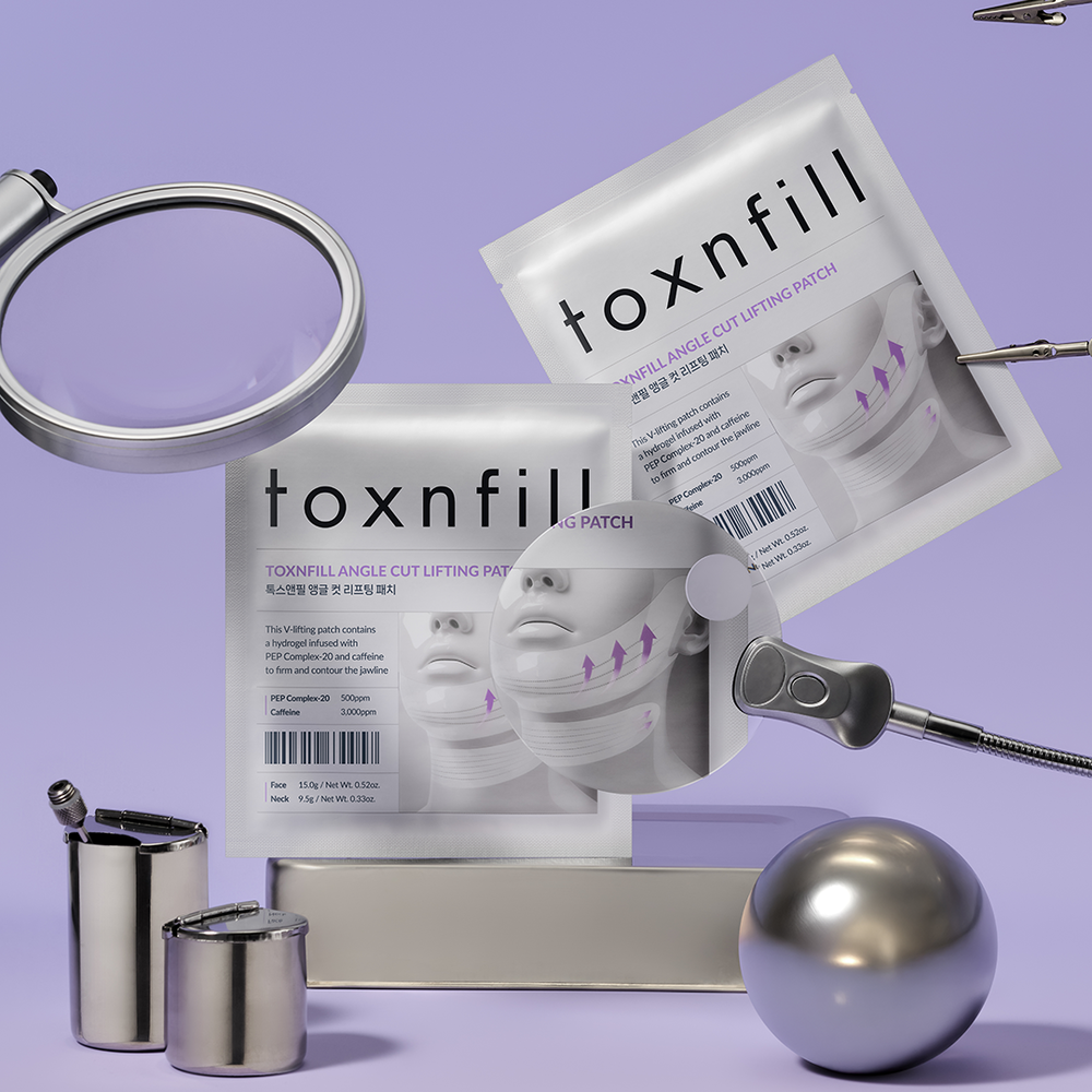 [TOXNFILL] トックス＆ピール アングルカット リフティングパッチ 1枚/5枚