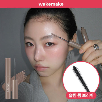 [Wakemake] Wakemake Real Fixing Slim Augenbrauen-Mascara 5FARBEN