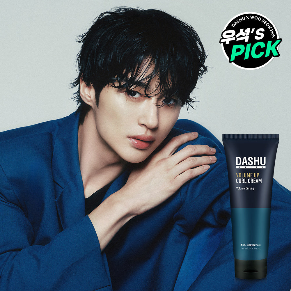 [DASHU] Dashu Daily Volume Up Curl Cream 150ml Edition (+ 2 hairpins included)