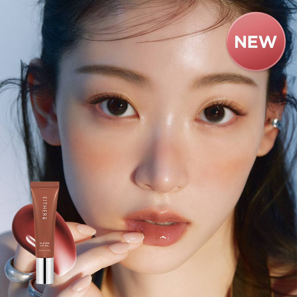 [EITHER&] Ether& Glazed Lip Oil 10g 5 types