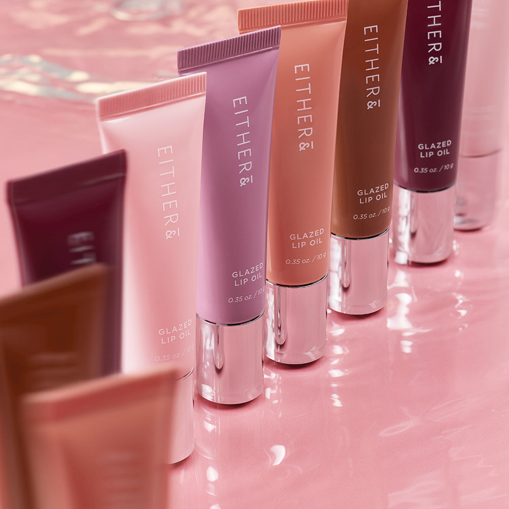 [EITHER&] Ether& Glazed Lip Oil 10g 5 types