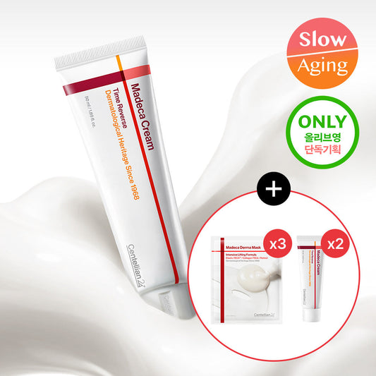 [Centellian24] Centellian24 Madeca Cream Time Reverse 50ml special (+15ml*2+3 derma mask packs)