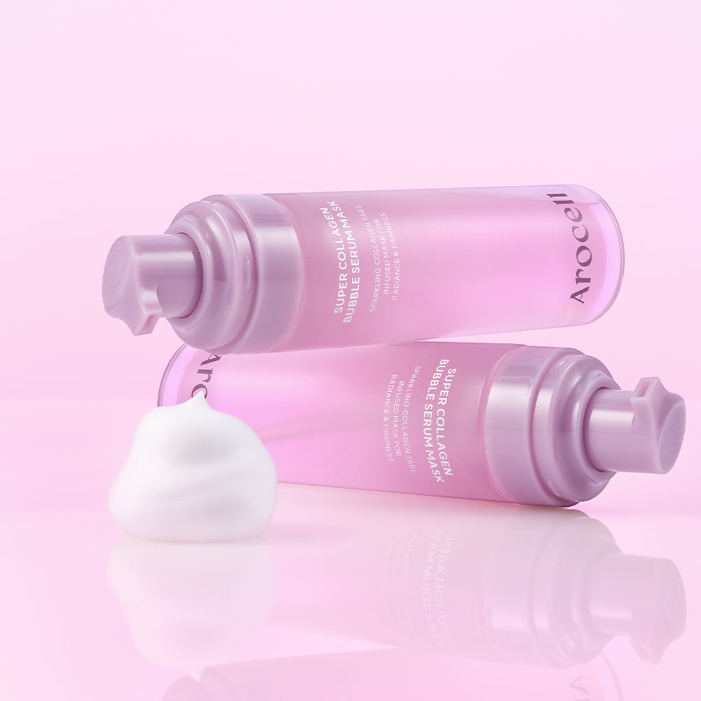 [AROCELL] Arocell Super Collagen Bubble Serum Mask (90 servings)