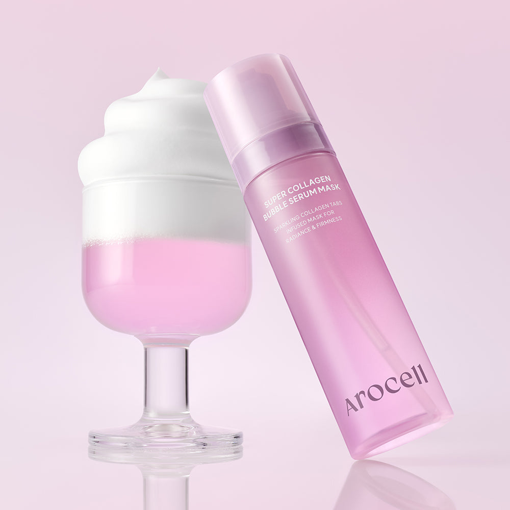 [AROCELL] Arocell Super Collagen Bubble Serum Mask (90 servings)