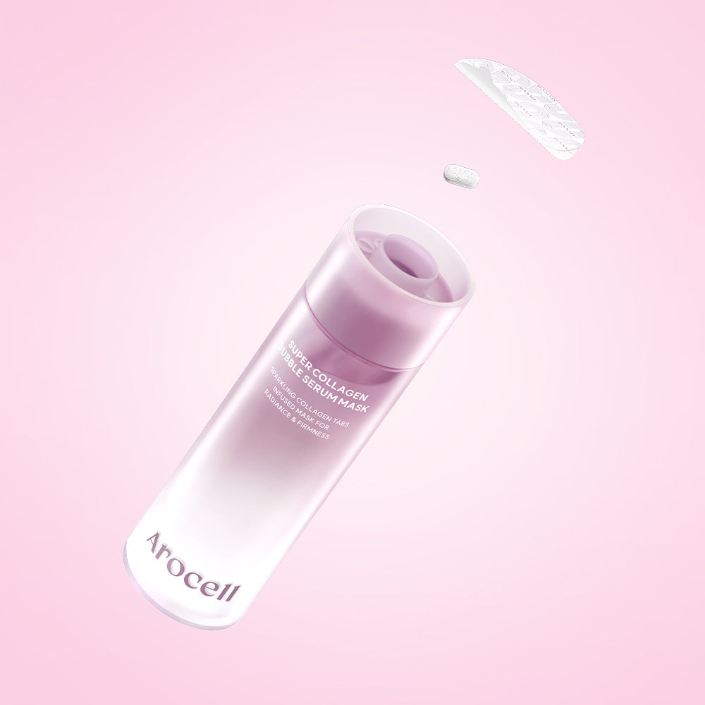 [AROCELL] Arocell Super Collagen Bubble Serum Mask (90 servings)