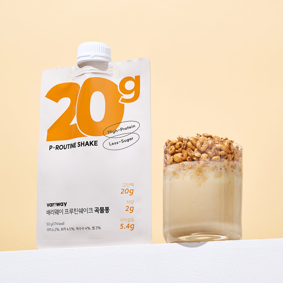 [Variway] Berry Way Fruit Shake 50g, choose 1 of 4 types (chocolate, coffee, grain, matcha)