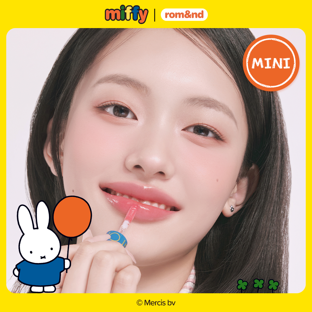 [rom&nd] Rom& | Miffy Glasting Color Gloss Mini