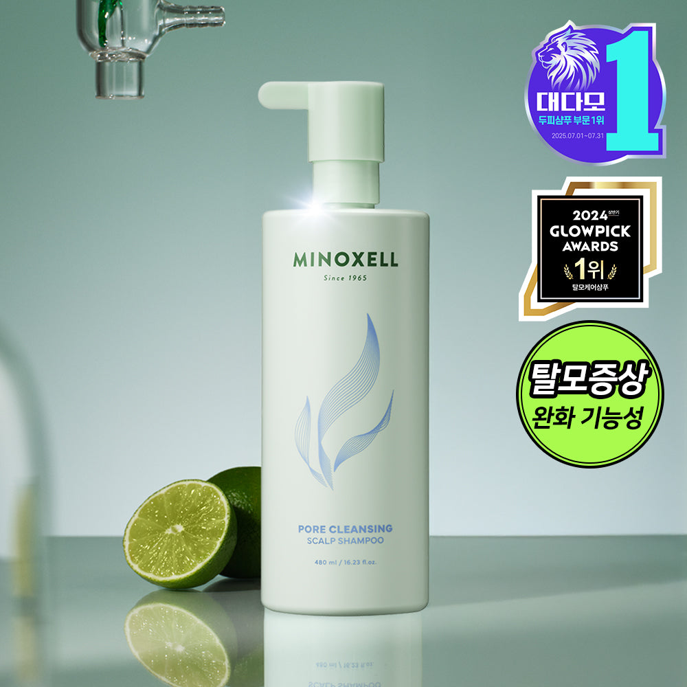 [MINOXELL] Minoxel Pore Cleansing Scalp Shampoo 480ml