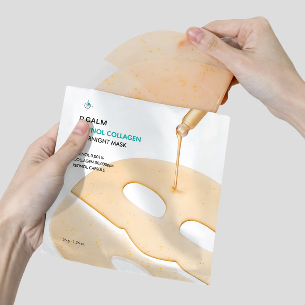 [P.Calm] Picam Retinol Collagen Overnight Mask 4 sheets