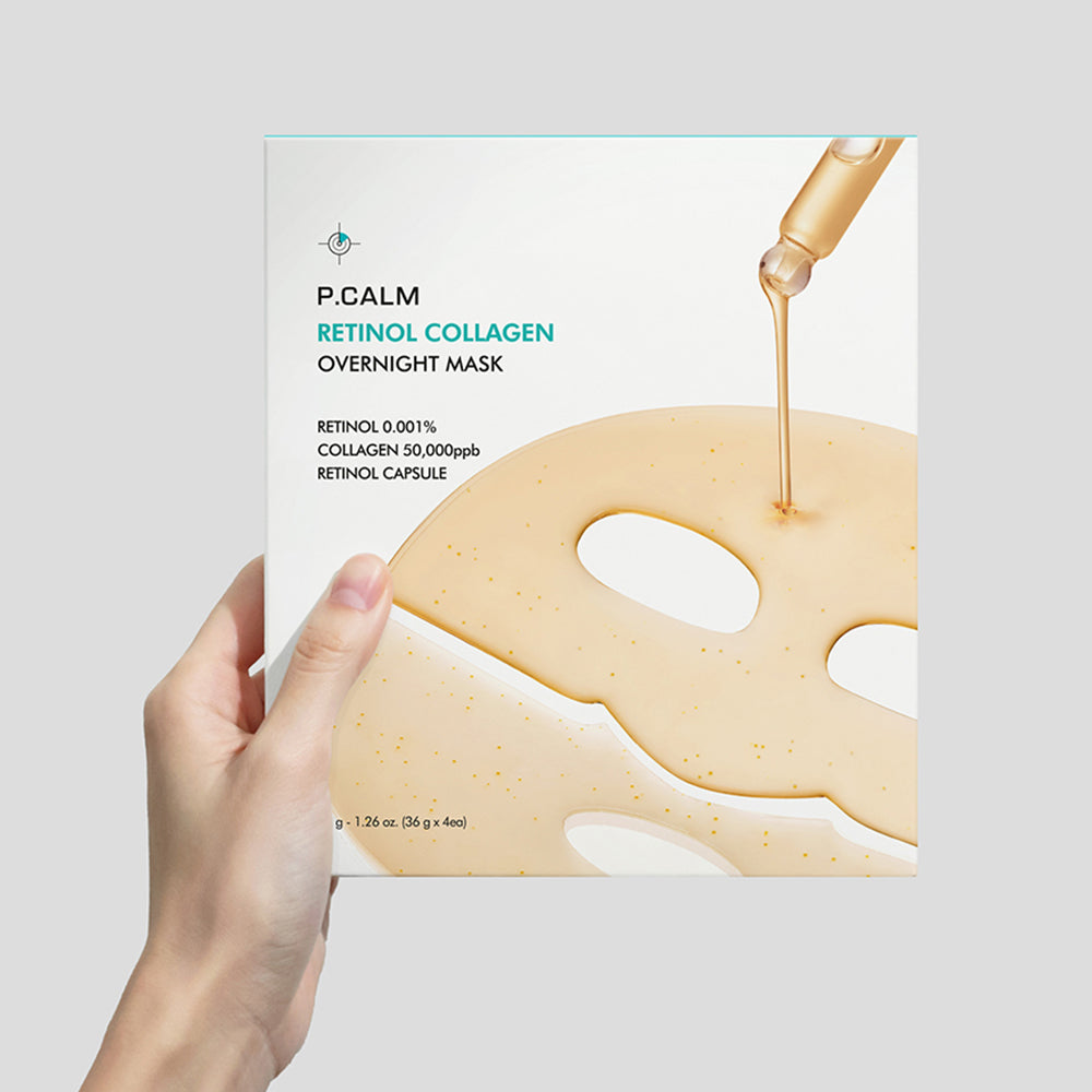[P.Calm] Picam Retinol Collagen Overnight Mask 4 sheets