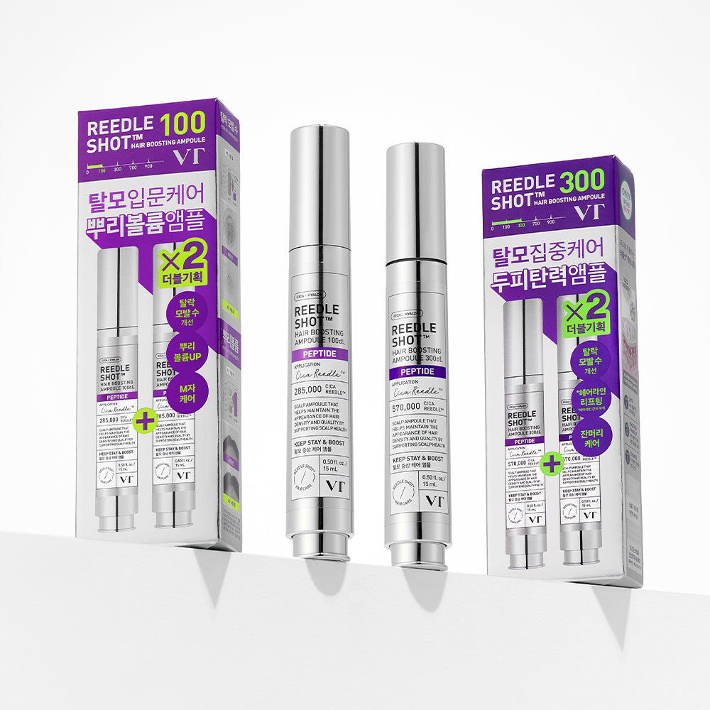 [VT Cosmetics] VT Riddle Shot Hair Boosting Ampoule 300DL Single/Special 2 types, choose 1