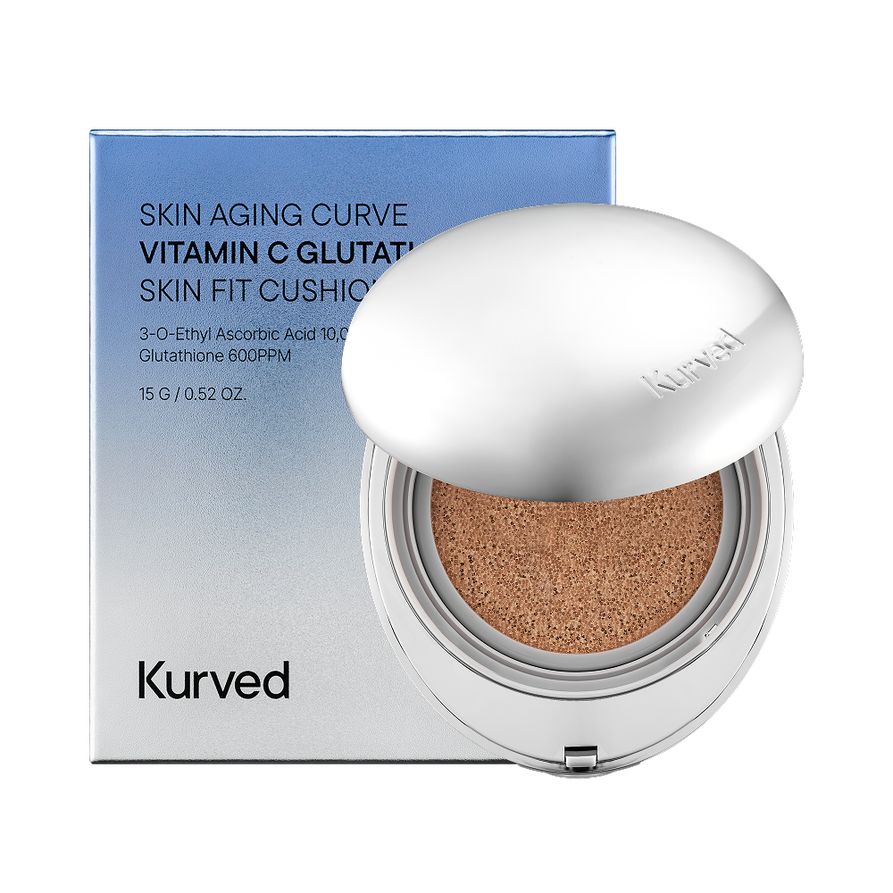 [kurved] Curved Vitamin C Glutathione Skin Fit Cushion