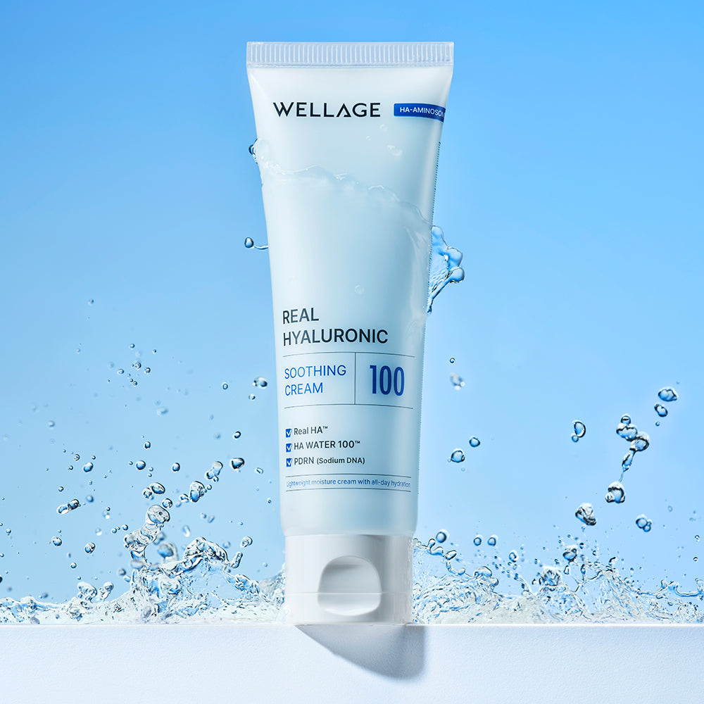 [Wellage] Wellage Real Hyaluronic Beruhigungscreme 80ml