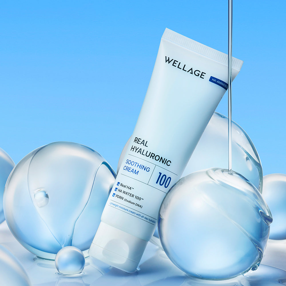 [Wellage] Wellage Real Hyaluronic Beruhigungscreme 80ml