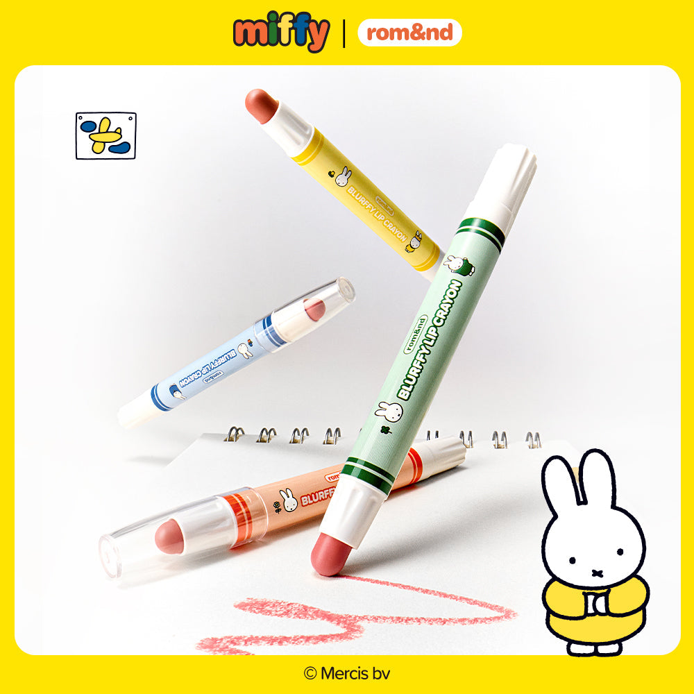 [rom&nd] Rom& | Miffy Bluffy Lip Crayon