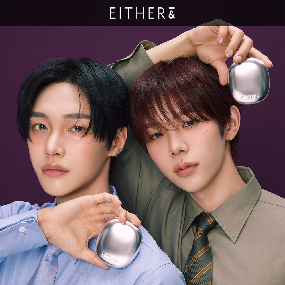 [EITHER&] Ether& Satin Pixel Mesh Cushion 15g (Special Set)