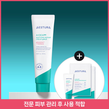[Aestura] Aestura A Seeka 365 Repair Cream pH 4.5 60ml (+20ml Creme+2 Masken)