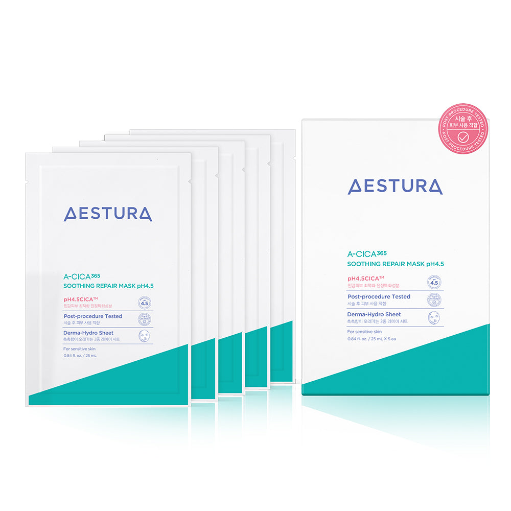 [aestura] Aestura Acyca365 Soothing Repair Mask pH 4.5 5 sheets special