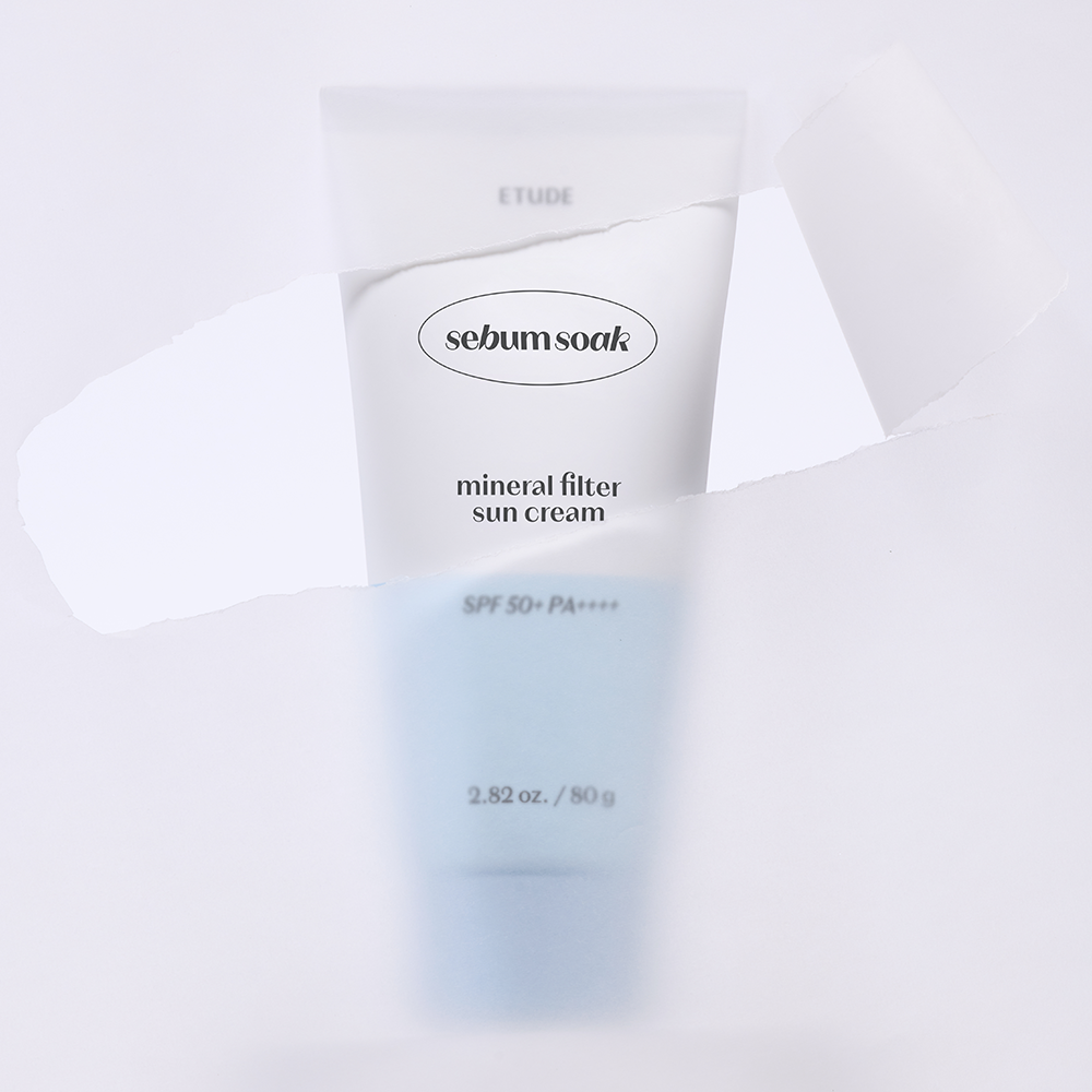 [Etude] Etude Sebum Soaking Mineral Sunscreen 50g 1+1 Special