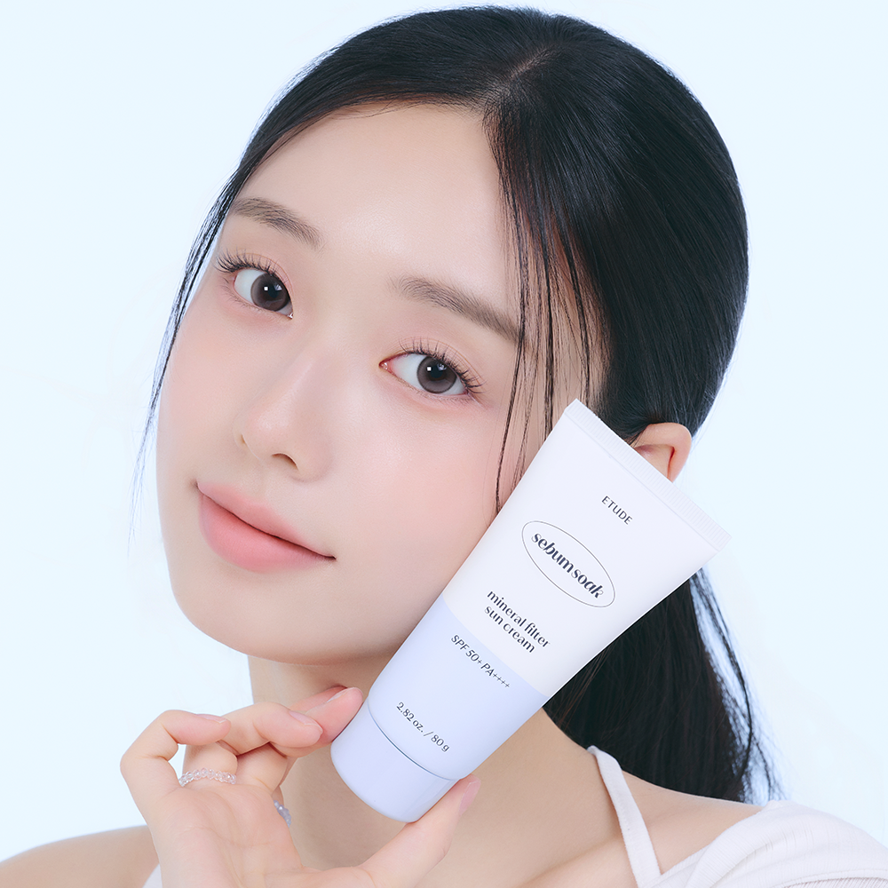 [Etude] Etude Sebum Soaking Mineral Sunscreen 50g 1+1 Special
