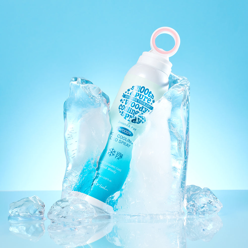 [Ariul] Arial Smooth & Pure Ice Cooling Deo Spray 150ml (2 types, choose 1)