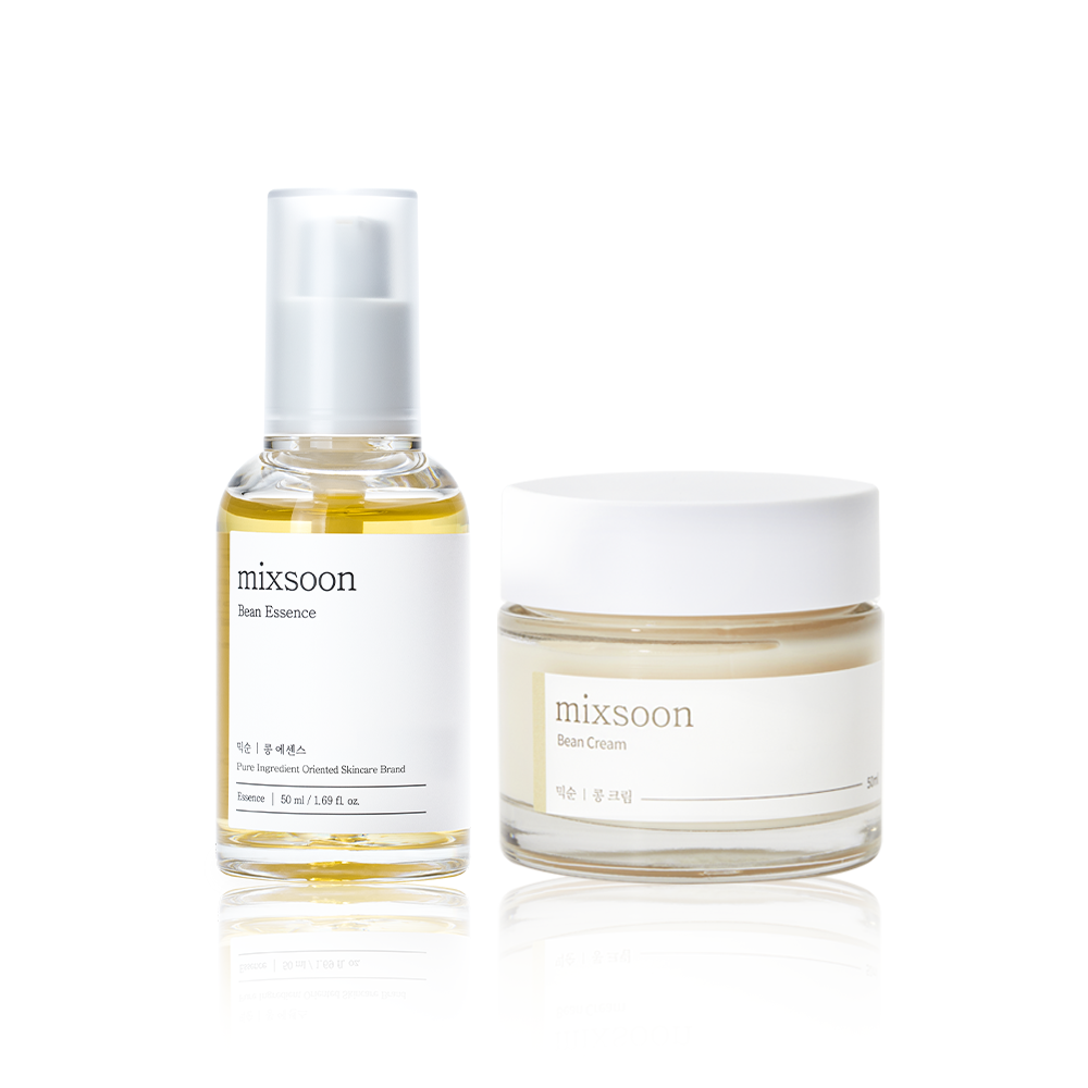 [MIXSOON] Mix Soon Soybean Elastic Moisturizing Gift Set (50ml soybean cream + 50ml soybean essence)