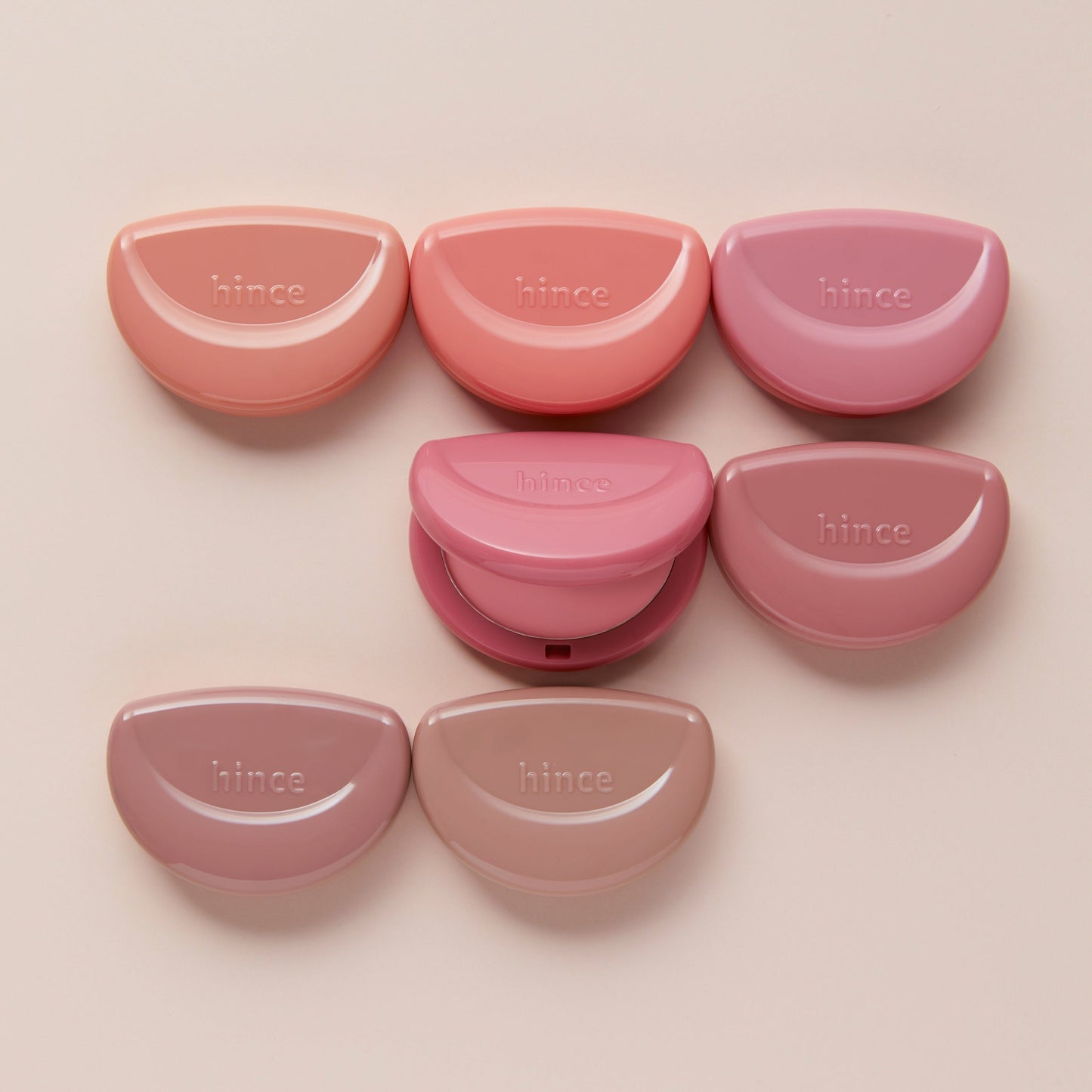[Hince] Hince Half Moon Cheek 9 Colors limited edition (+key ring puff gift) (Chilvoyage Collection)
