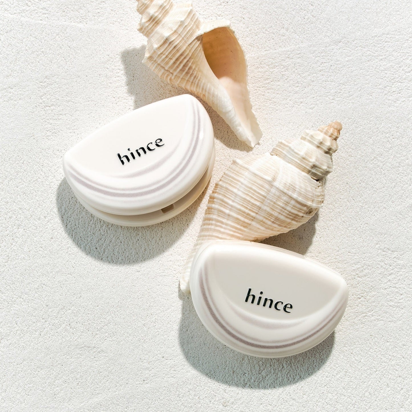 [Hince] Hince Half Moon Cheek 9 Colors limited edition (+key ring puff gift) (Chilvoyage Collection)