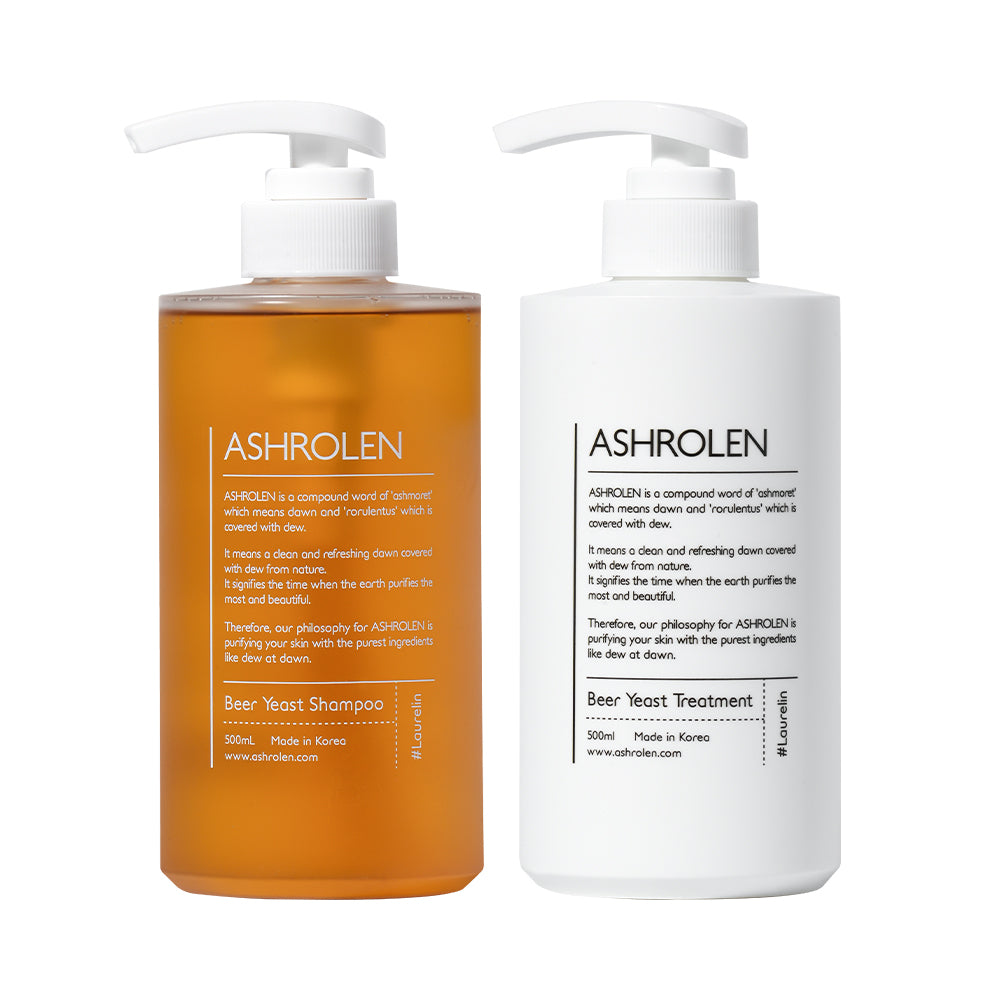 [ASHROLEN] Ash Lauren German Brewer's Yeast Shampoo & Treatment 500ml 2 types, choose 1