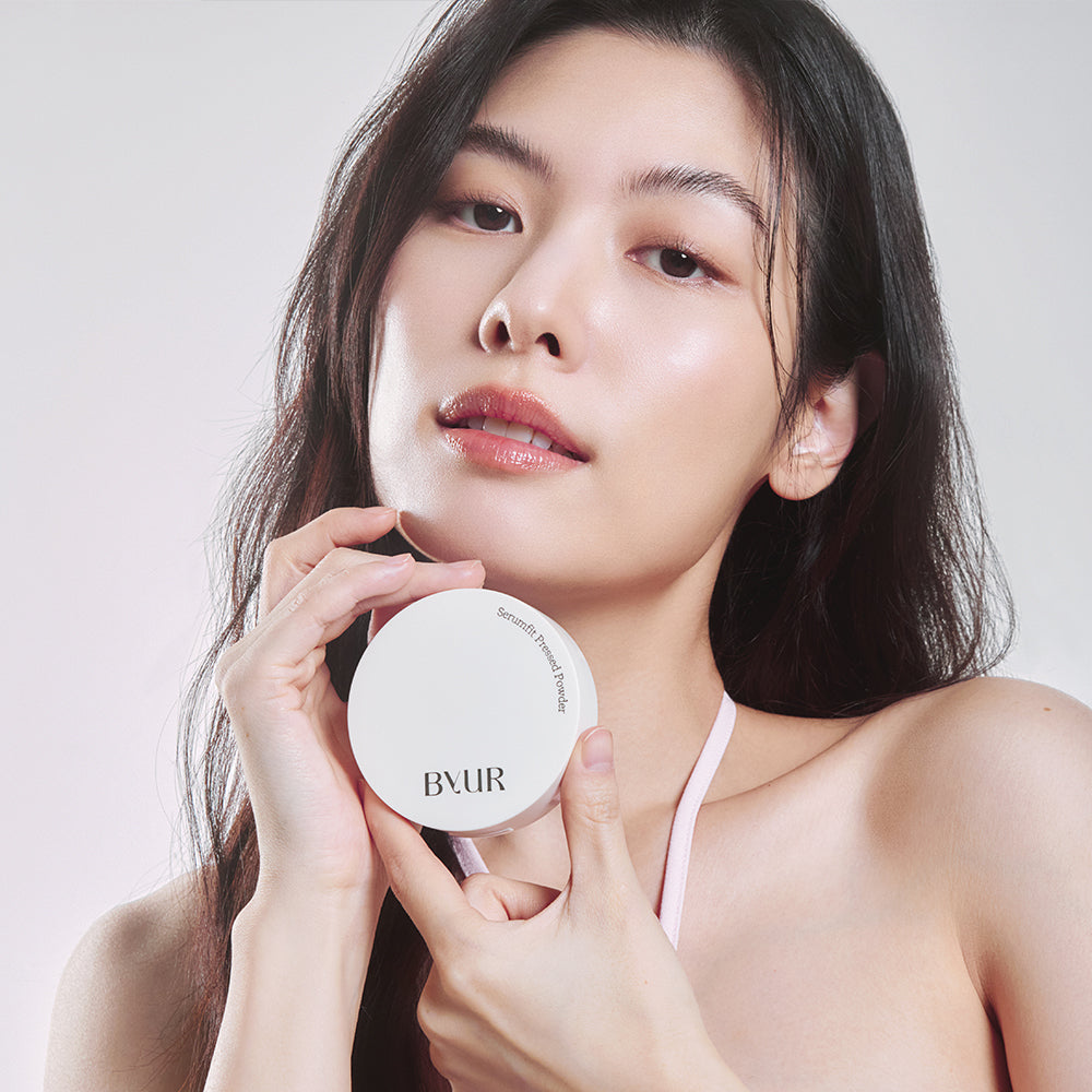 [BYUR] Buy Your Serum Fit Pressed Powder 2 Types (Pink/Blue)