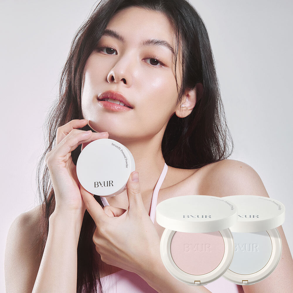 [BYUR] Buy Your Serum Fit Pressed Powder 2 Types (Pink/Blue)