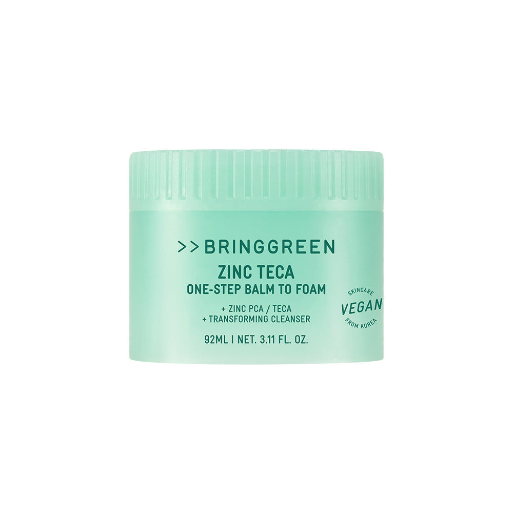 [BRING GREEN] Bring Green Zink Teca One Step Balm to Foam 92ml (+Silikon-Reinigungs-Pad als Geschenk)