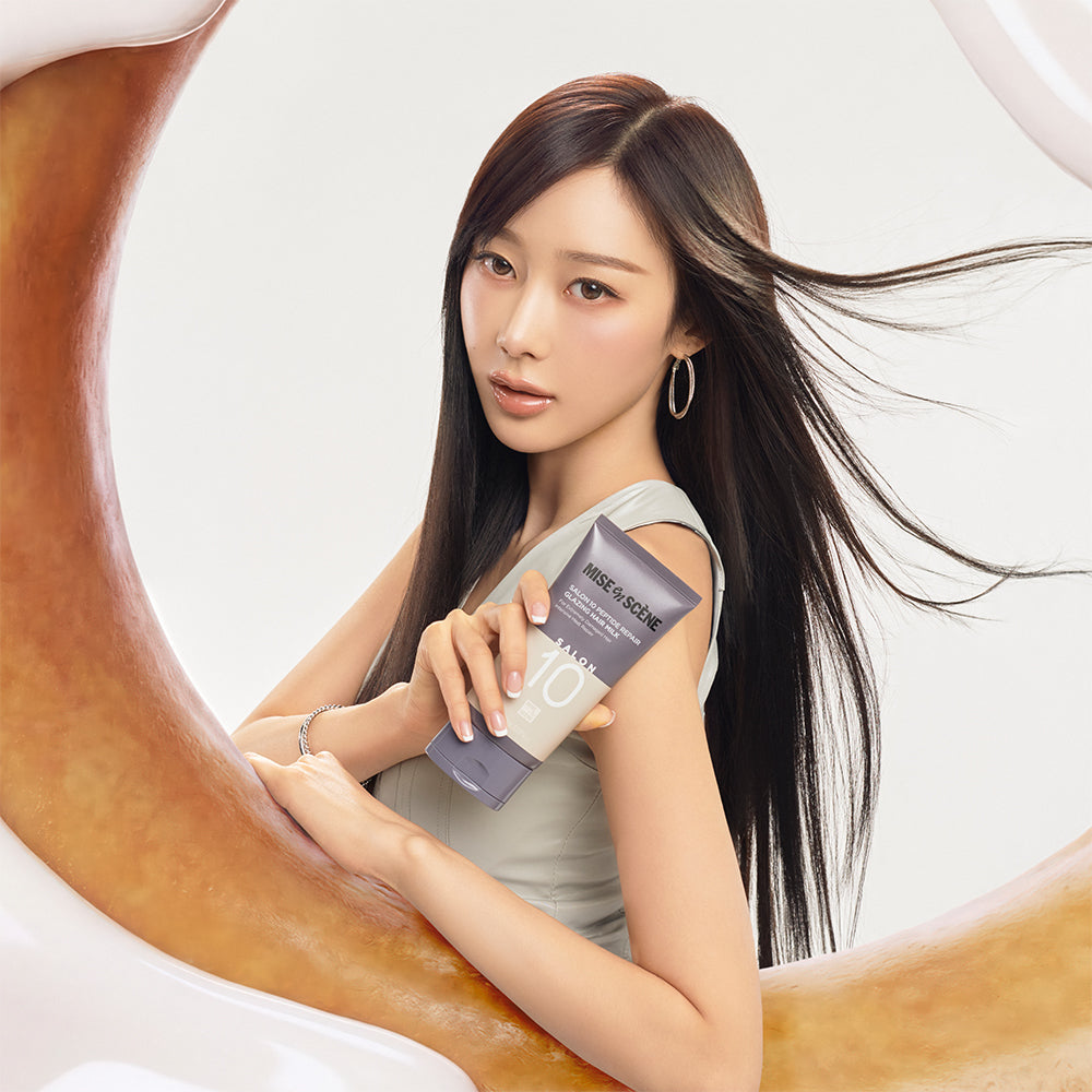 [Miseen scene] Mise-en-scène Salon 10 Peptide Repair Hair Milk 150ML+50ML+Salon Brush Giveaway Plan