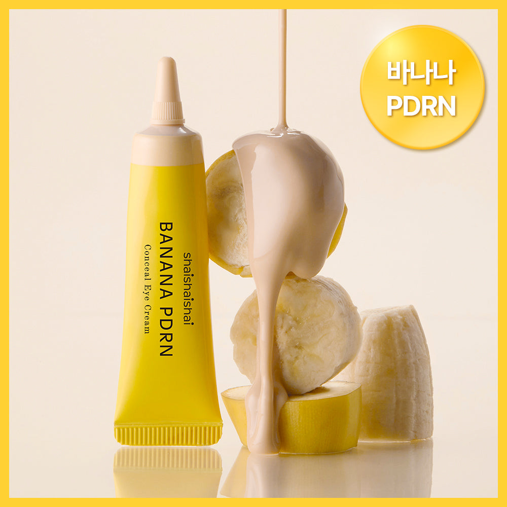 [Shaishaishai] Shy Shy Shy Banana PDRN Conceal Eye Cream Cream 15g (Empfohlen Nr. 17~19)