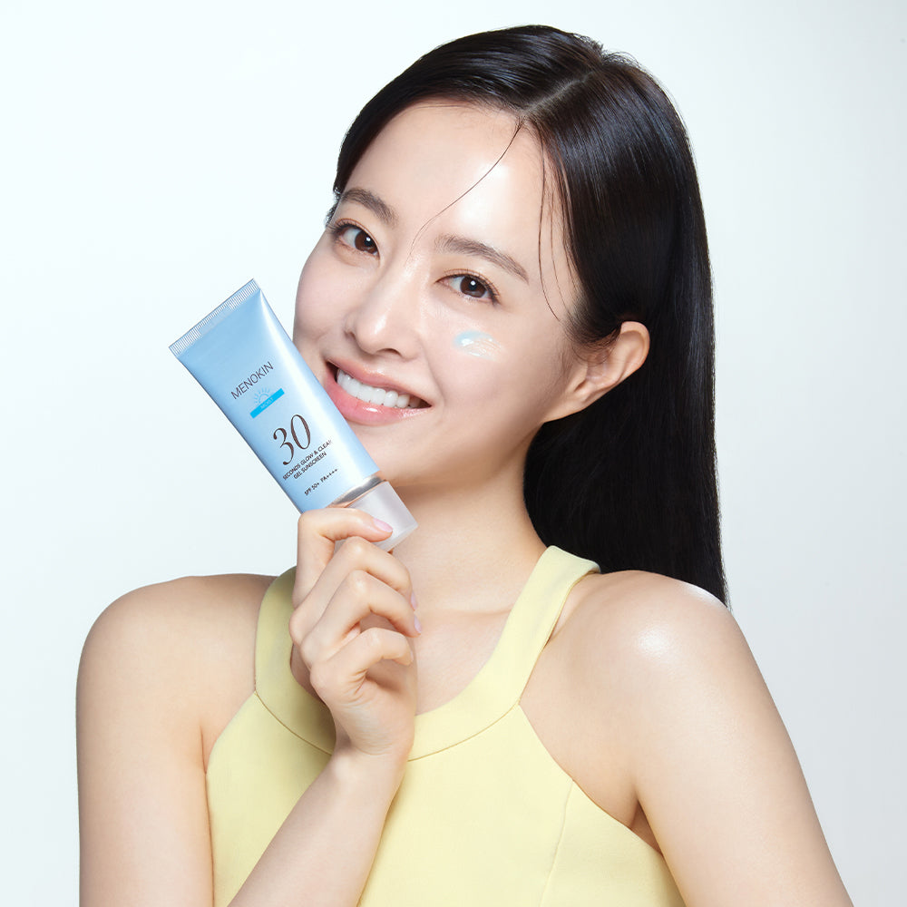 [MENOKIN] Menoquin 30 Second Glow & Clear Gel Sun Cream 50ml Moist