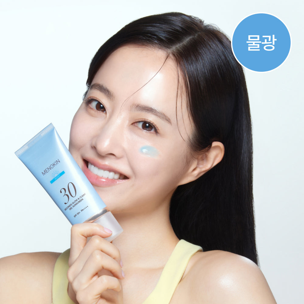 [MENOKIN] Menoquin 30 Second Glow & Clear Gel Sun Cream 50ml Moist