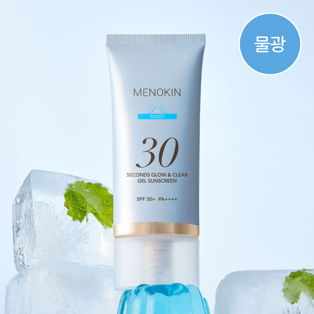 [MENOKIN] Menoquin 30 Second Glow & Clear Gel Sun Cream 50ml Moist