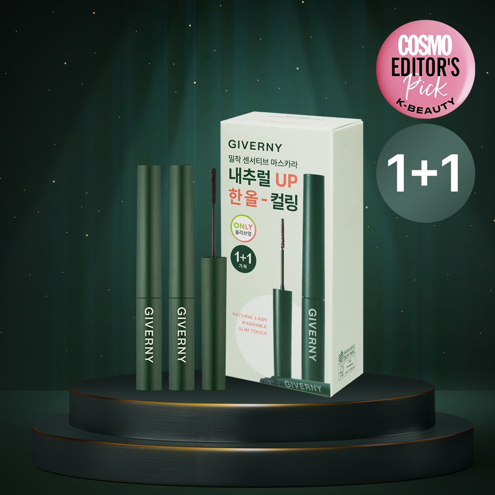[GIVERNY] Giverny Adhesion Sensitive Mascara (Natural/Long Lash/Volume)