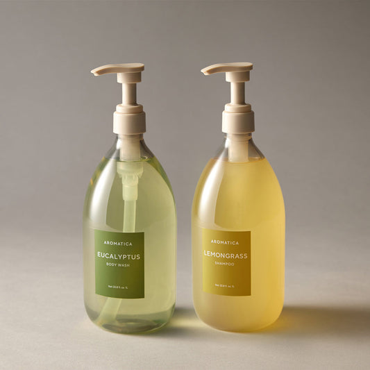 [aromatica] Aromatica Body Wash 1L, 2 types, choose 1 (eucalyptus/lemongrass)