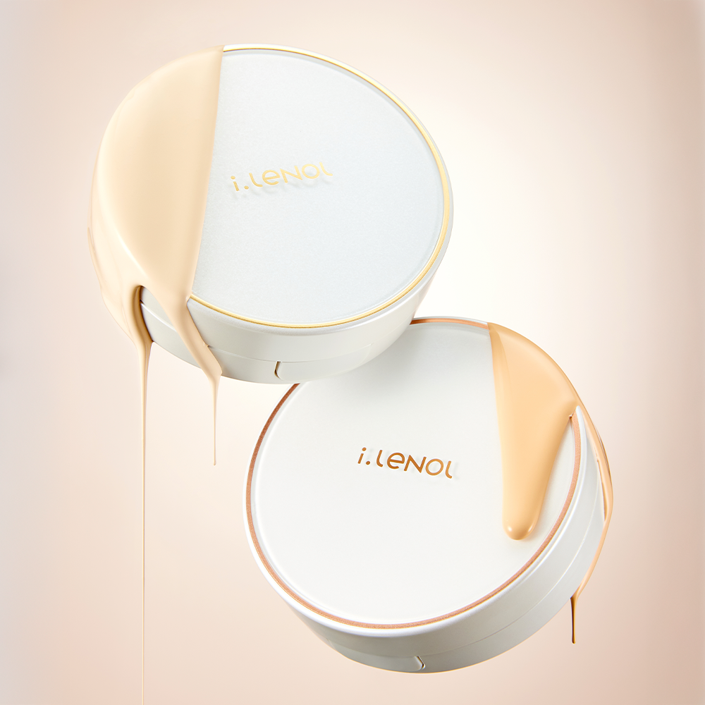 [Eyelenol] Ilenol Fresh Face Sun Cushion 13g, choose 2 types (SPF 50+, PA++++)
