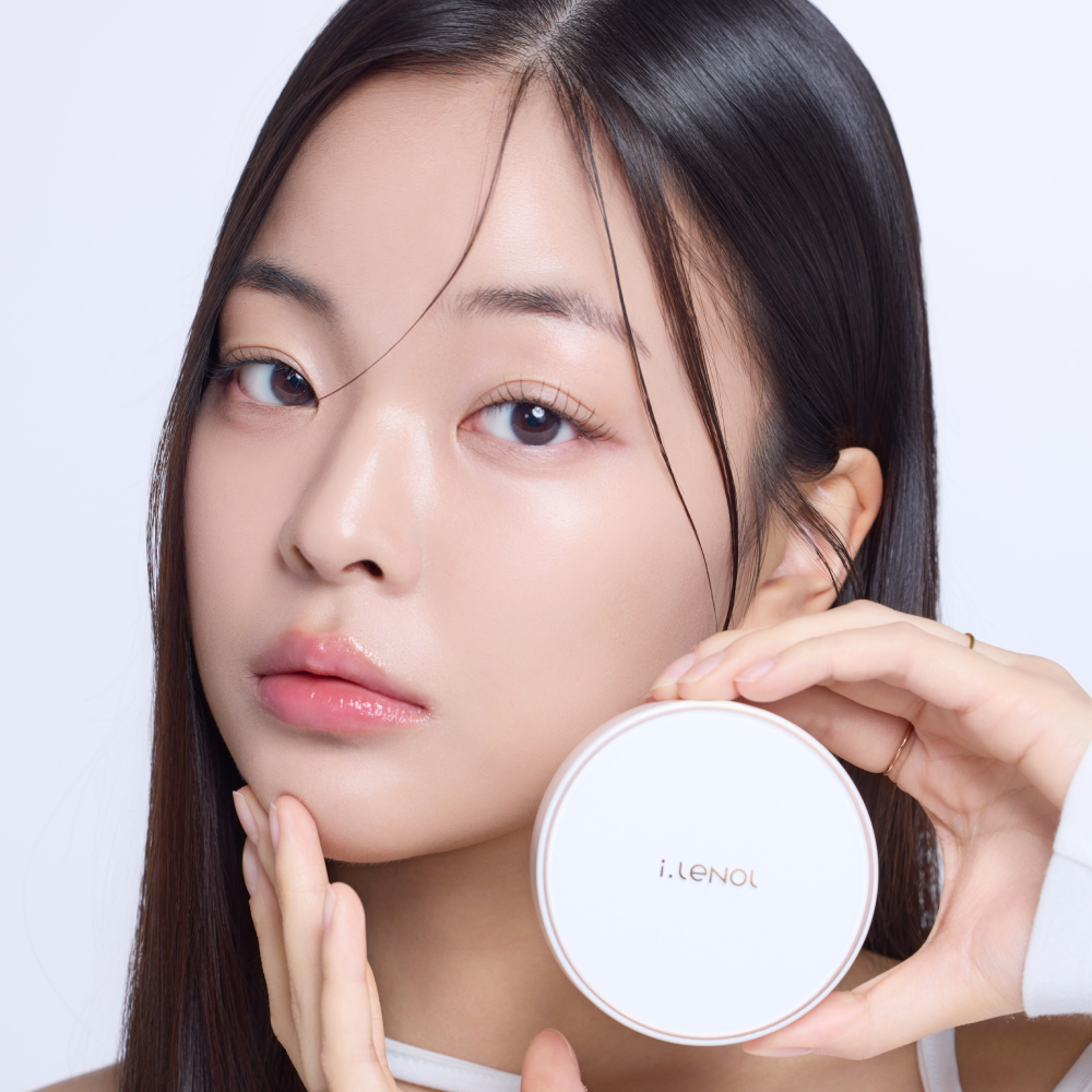 [Eyelenol] Ilenol Fresh Face Sun Cushion 13g, choose 2 types (SPF 50+, PA++++)