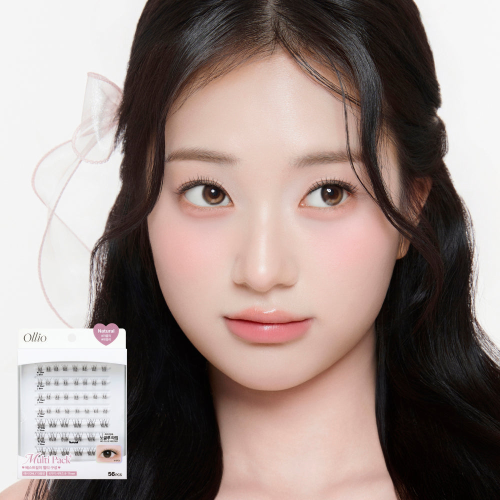 [Ollio] Olio No Glue Eyelash Multipack Plus 6 types