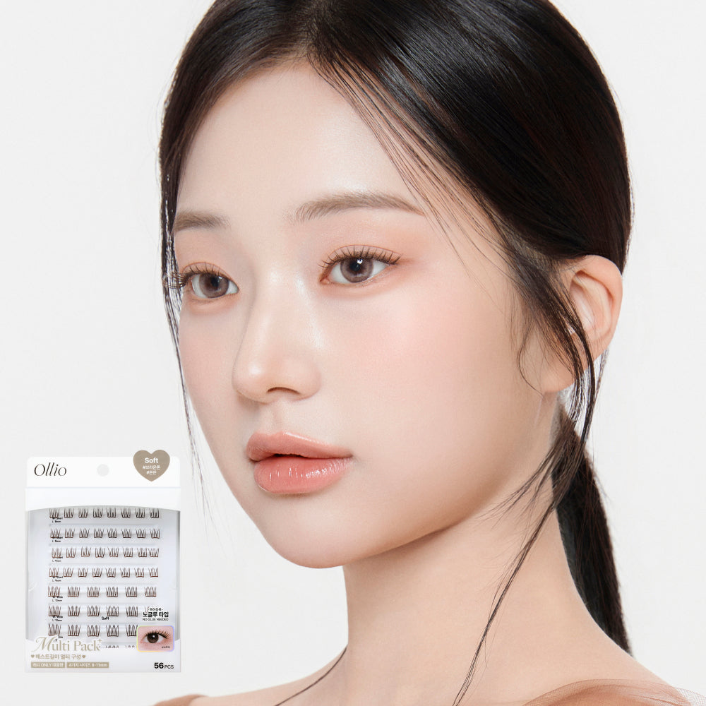 [Ollio] Olio No Glue Eyelash Multipack Plus 6 types