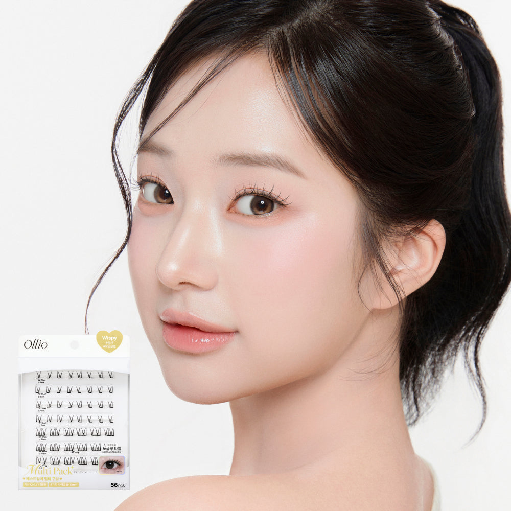 [Ollio] Olio No Glue Eyelash Multipack Plus 6 types