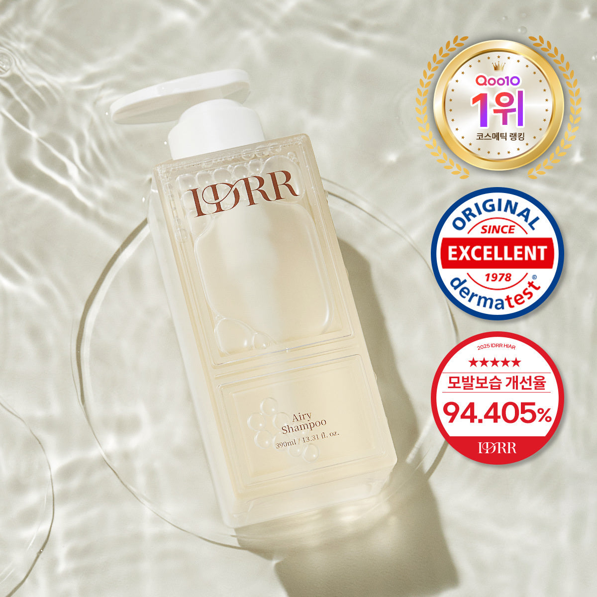 [IDRR] Idreur Scalp firming/damaged hair improvement/moisturizing 3 types of shampoo