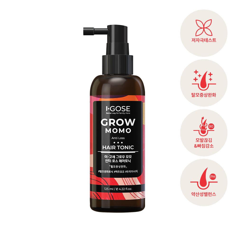 [IGOSE] Igose Grow Momo Anti-Lose Hair Tonic 125ml