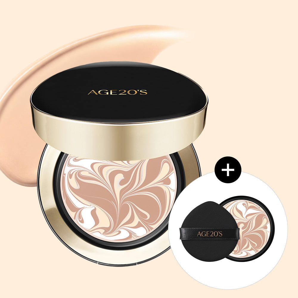 [AGE 20's] AGE20S Signature Essence Pact Intense Cover (main product + refill + brush plan)